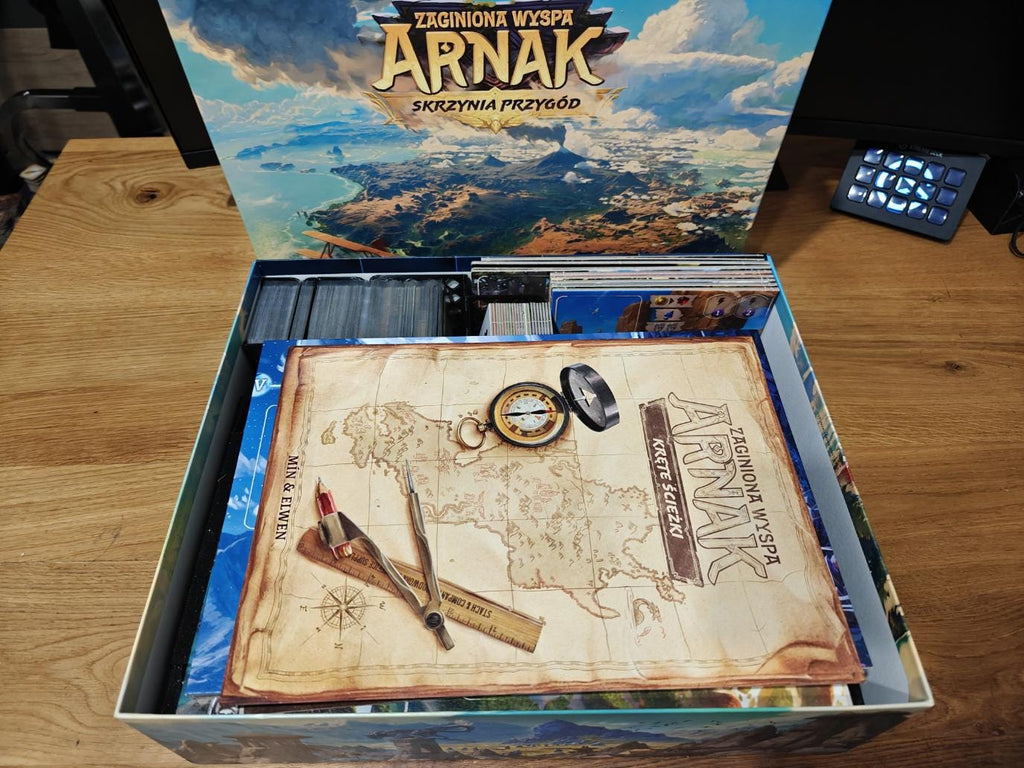 Lost Ruins Of Arnak Adventure Chest Organizer / Insert (etsy image id: 7655266306)