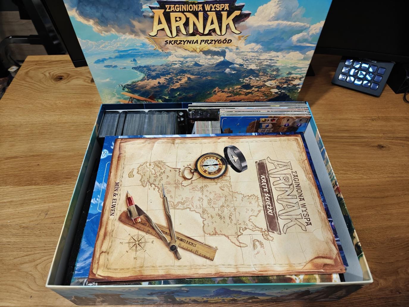 Lost Ruins Of Arnak Adventure Chest Organizer / Insert (etsy image id: 7655266306)