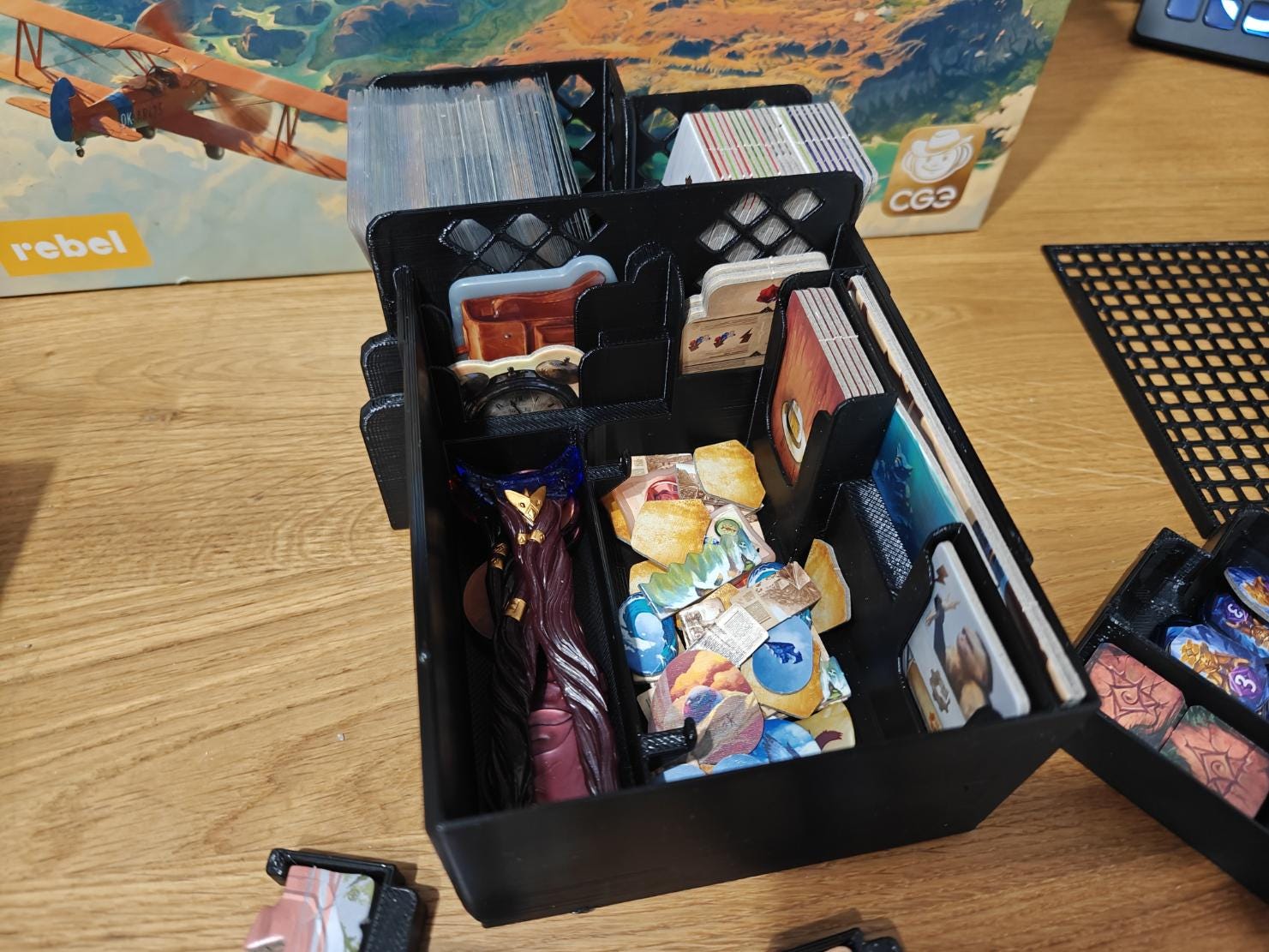 Lost Ruins Of Arnak Adventure Chest Organizer / Insert (etsy image id: 7655266308)