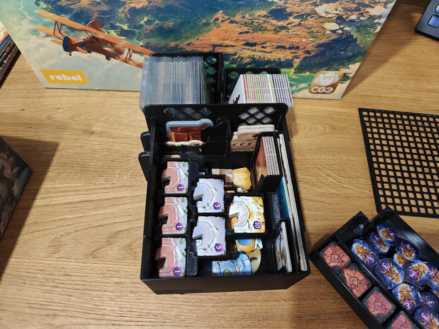 Lost Ruins Of Arnak Adventure Chest Organizer / Insert (etsy image id: 7655266314)