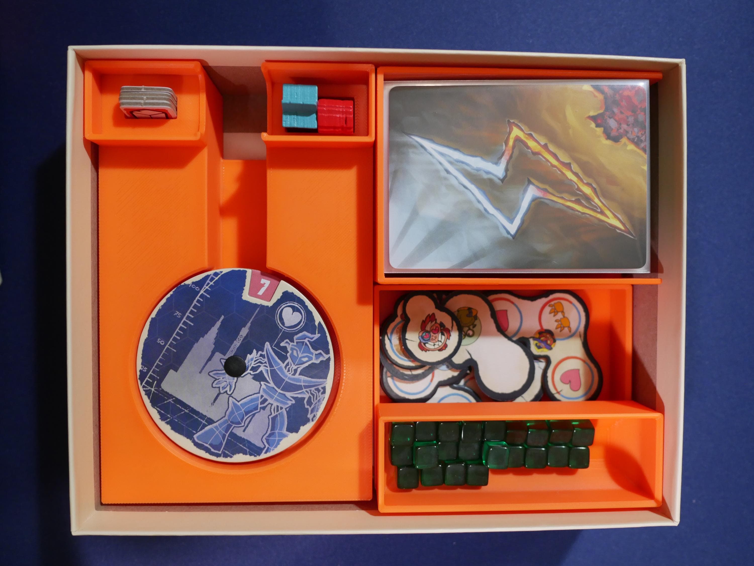 King of Tokyo Duel Organizer / Insert (etsy image id: 7675584032)