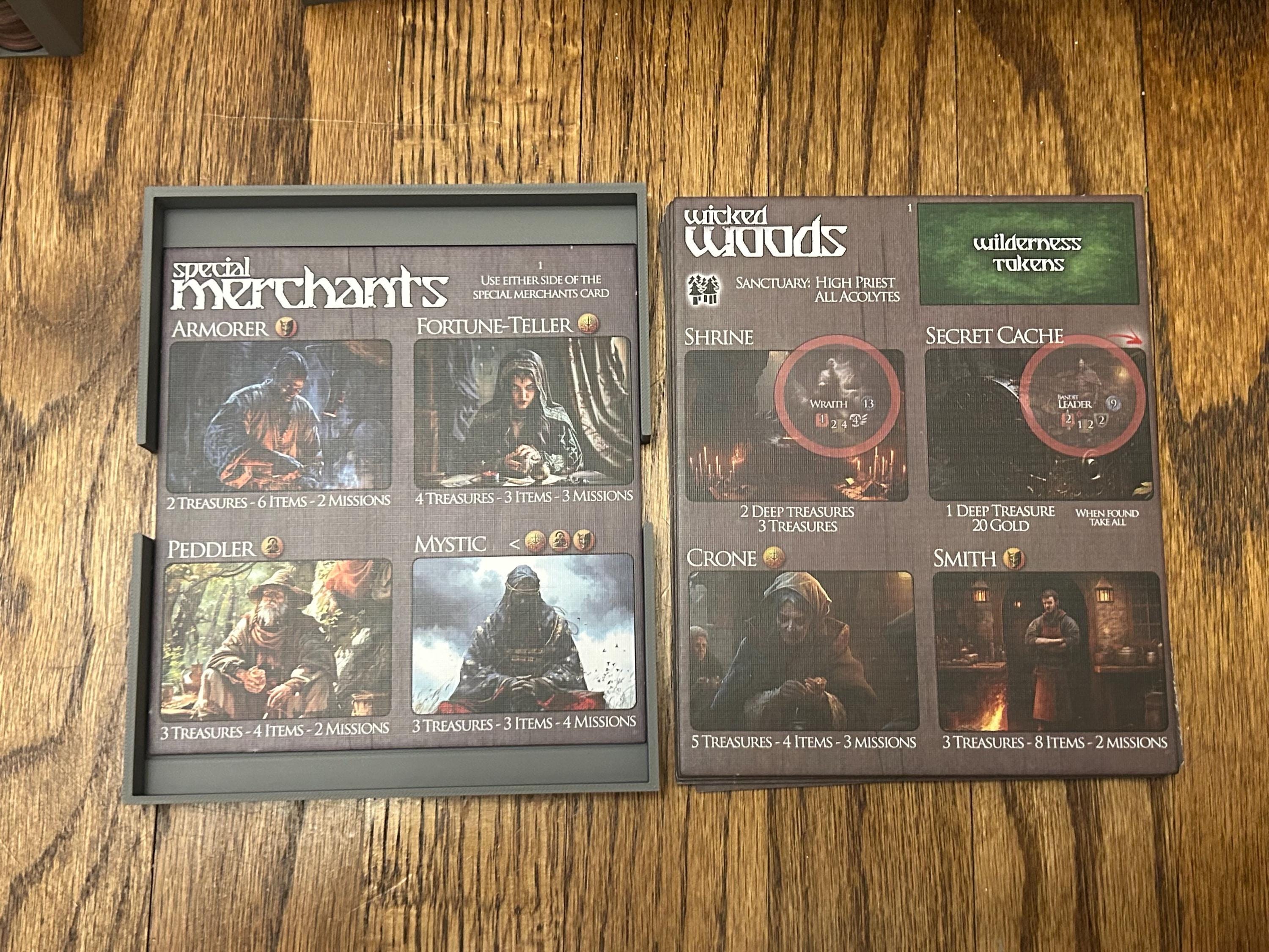 Dragons Down + Expansions Organizer / Insert (etsy image id: 7675599252)