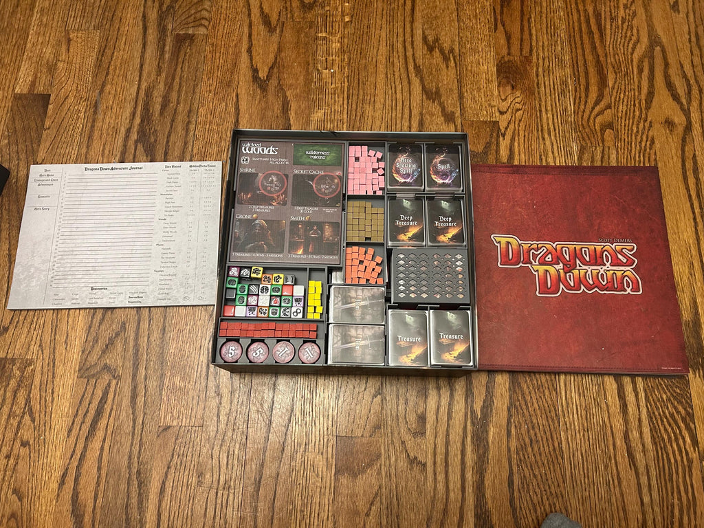 Dragons Down + Expansions Organizer / Insert (etsy image id: 7675599254)