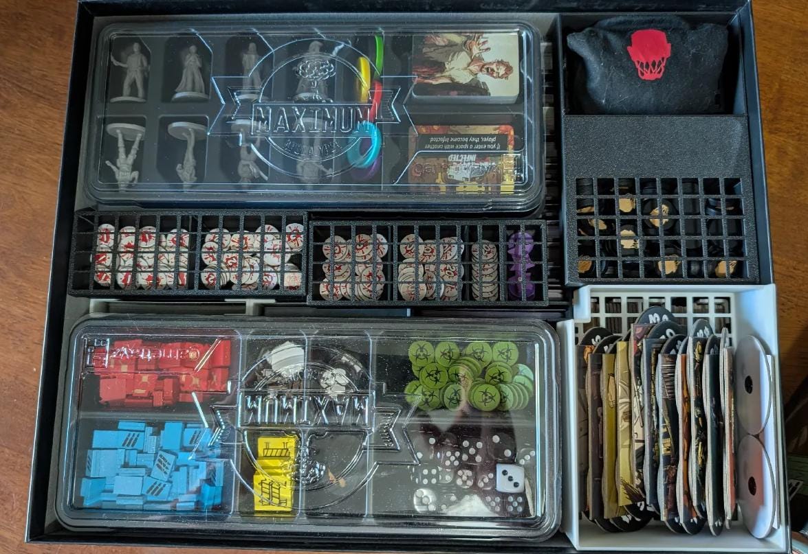 Maximum Apocalypse Insert - Legendary Edition Organizer / Insert (etsy image id: 7695920932)