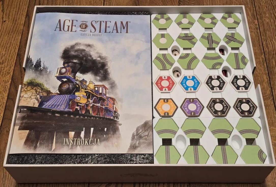 Age of Steam Organizer / Insert (etsy image id: 7695945524)