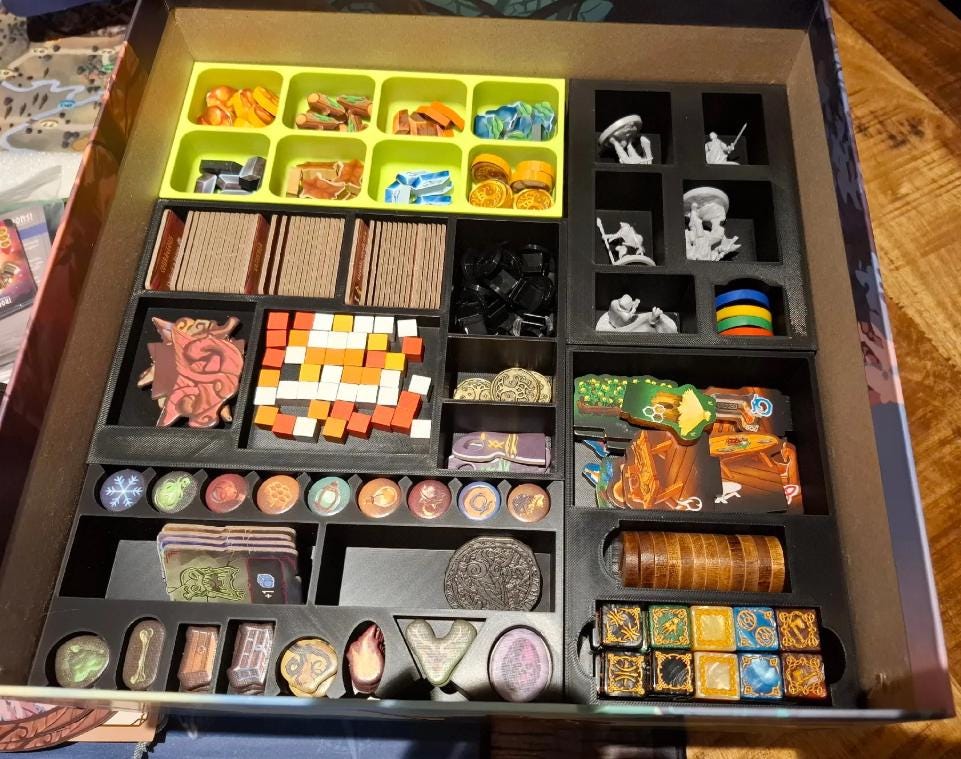 Valheim Complete Board Game Organizer / Insert (etsy image id: 7695976566)