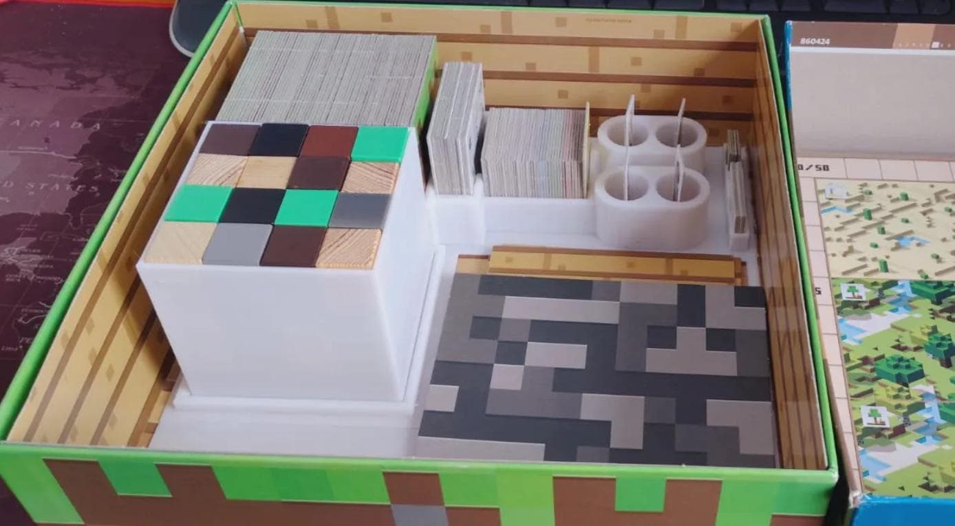 Minecraft Builders and Biomes Organizer / Insert (etsy image id: 7696109508)