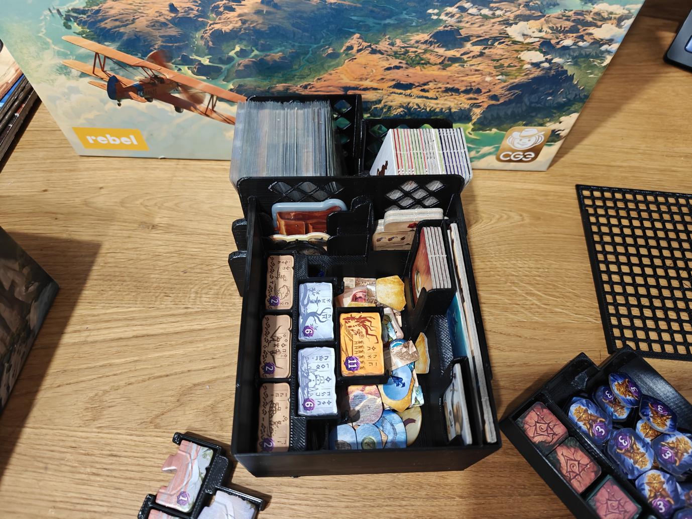 Lost Ruins Of Arnak Adventure Chest Organizer / Insert (etsy image id: 7703211639)
