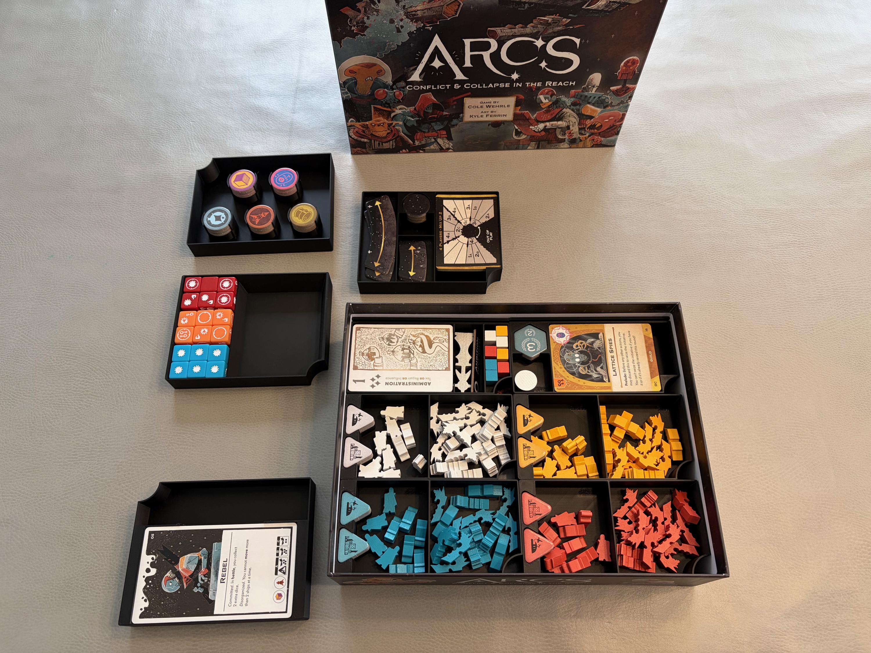Arcs + Leaders & Lore Organizer / Insert (etsy image id: 7703325287)
