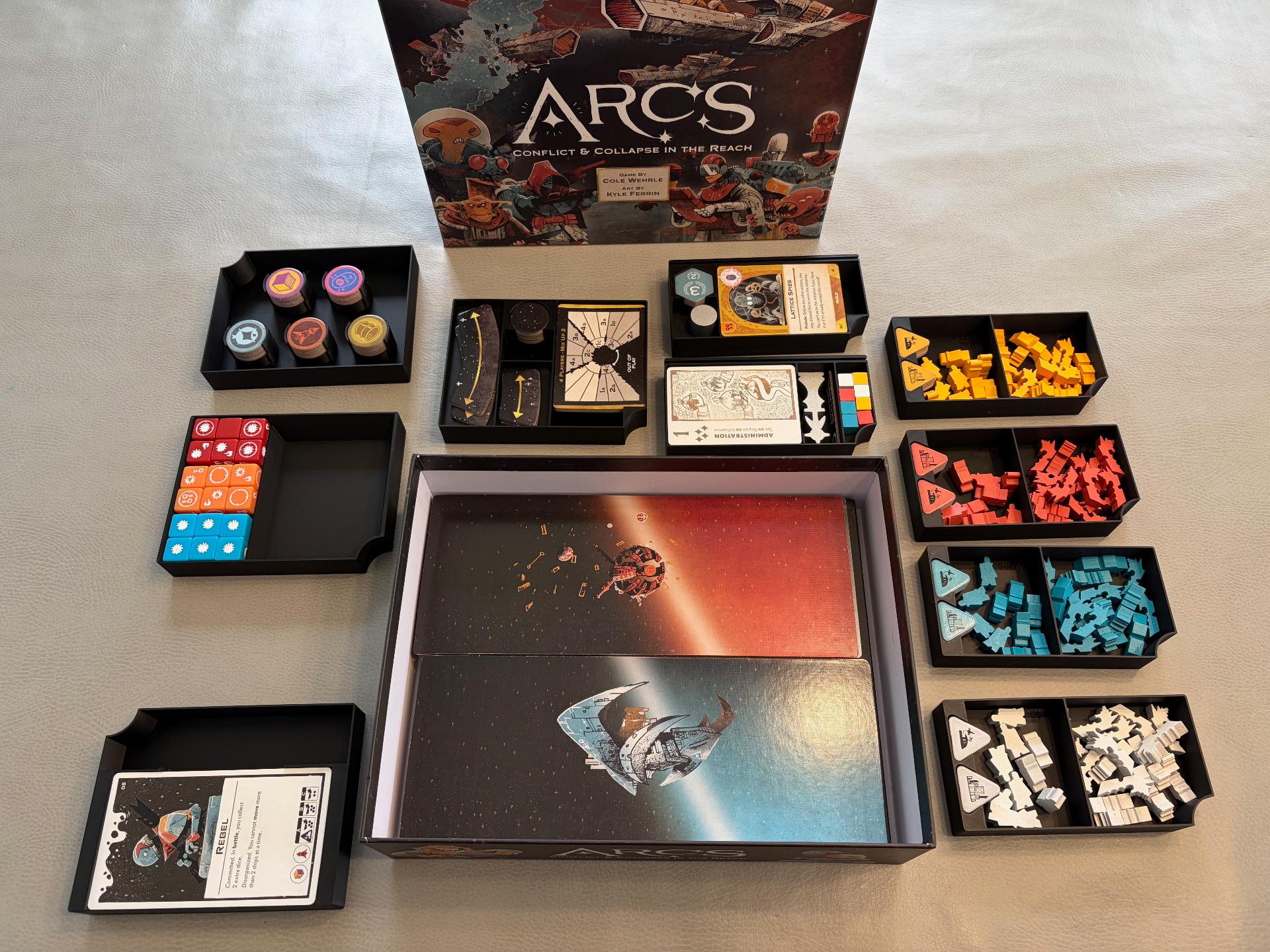 Arcs + Leaders & Lore Organizer / Insert (etsy image id: 7703325293)