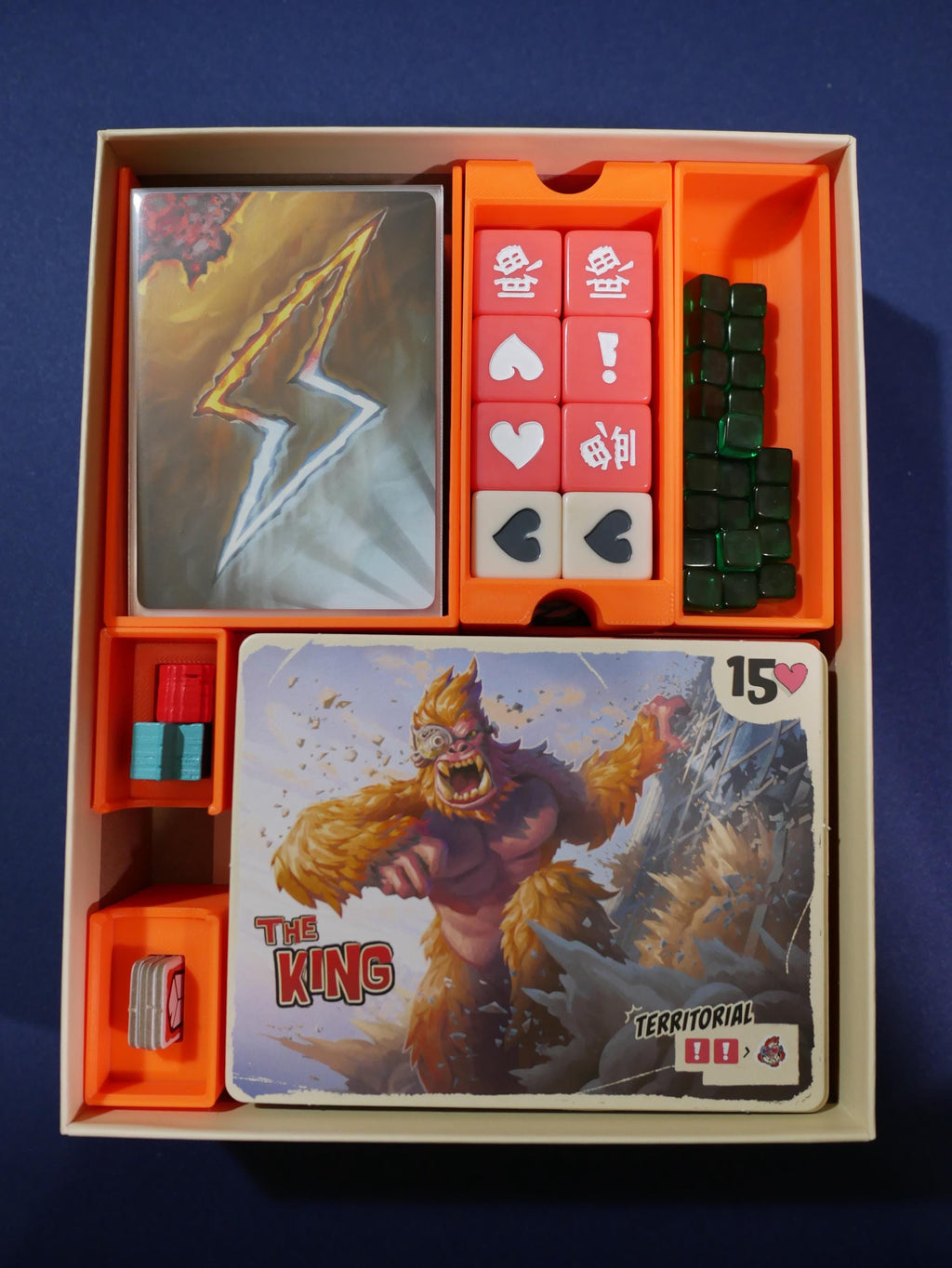 King of Tokyo Duel Organizer / Insert (etsy image id: 7723534331)