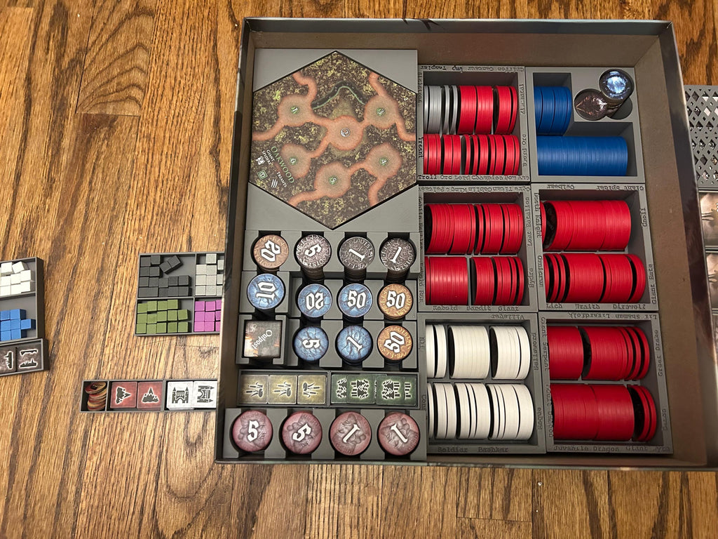 Dragons Down + Expansions Organizer / Insert (etsy image id: 7723549385)