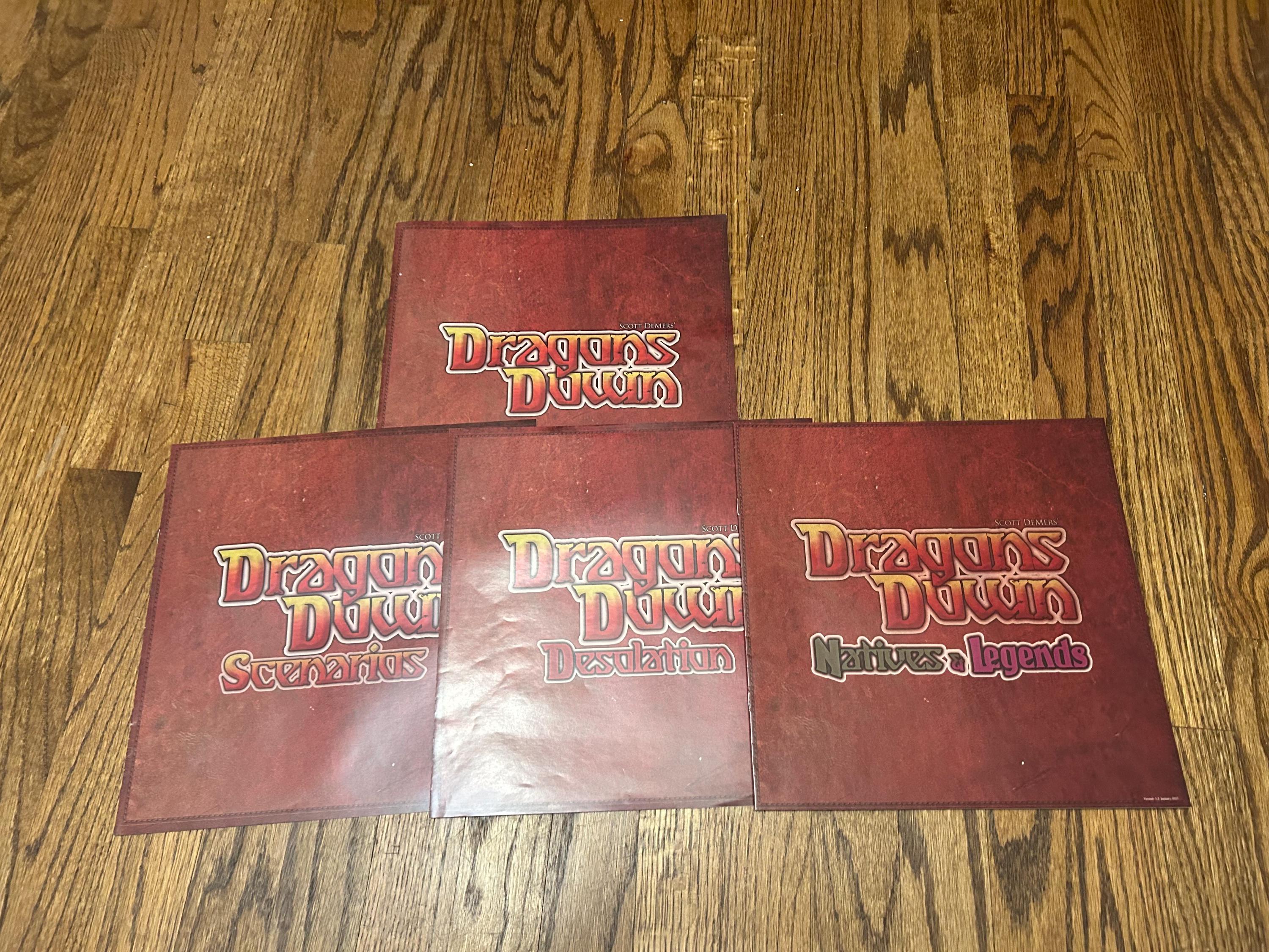 Dragons Down + Expansions Organizer / Insert (etsy image id: 7723549393)