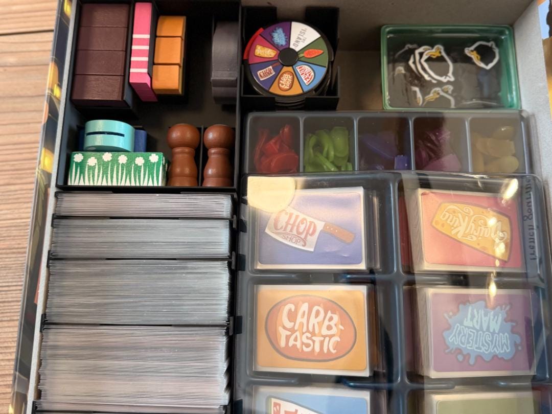 Rival Restaurants Deluxe + Expansions Organizer / Insert (etsy image id: 7730642443)