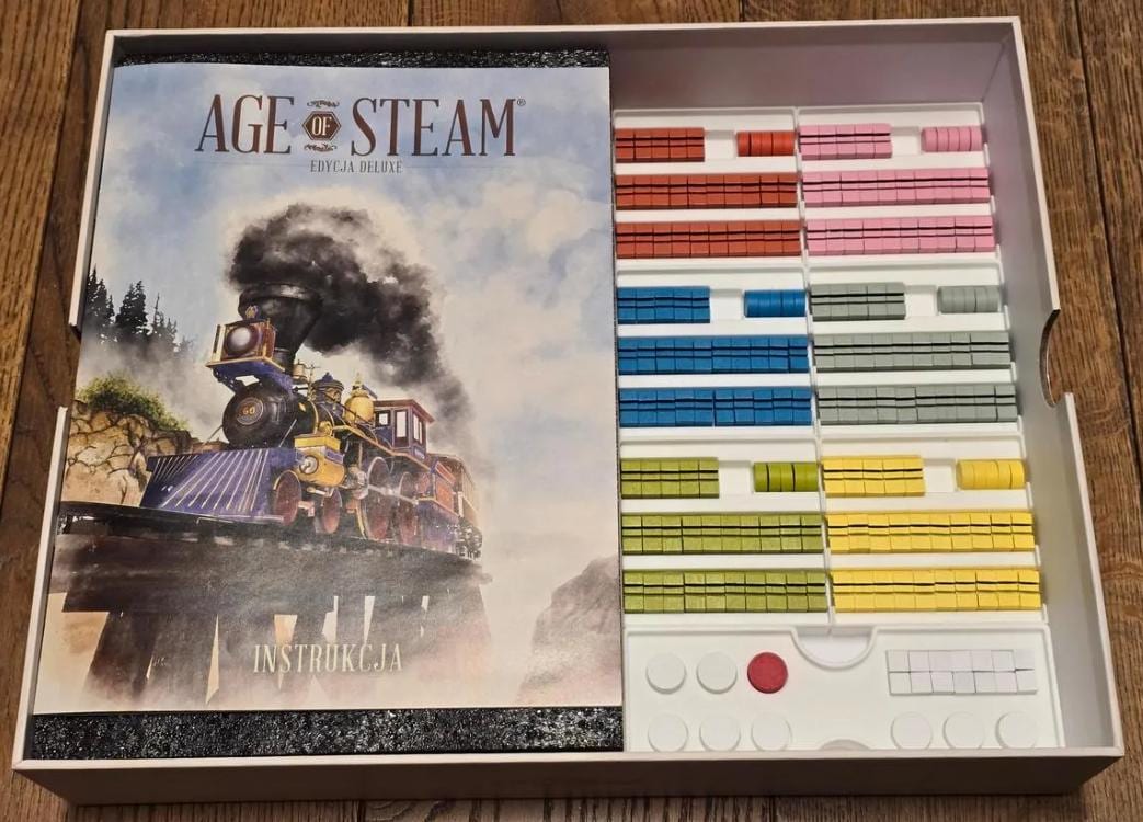 Age of Steam Organizer / Insert (etsy image id: 7743890777)