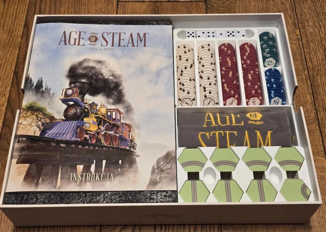 Age of Steam Organizer / Insert (etsy image id: 7743890779)