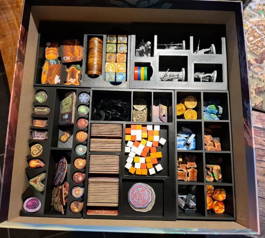 Valheim Complete Board Game Organizer / Insert (etsy image id: 7743922039)