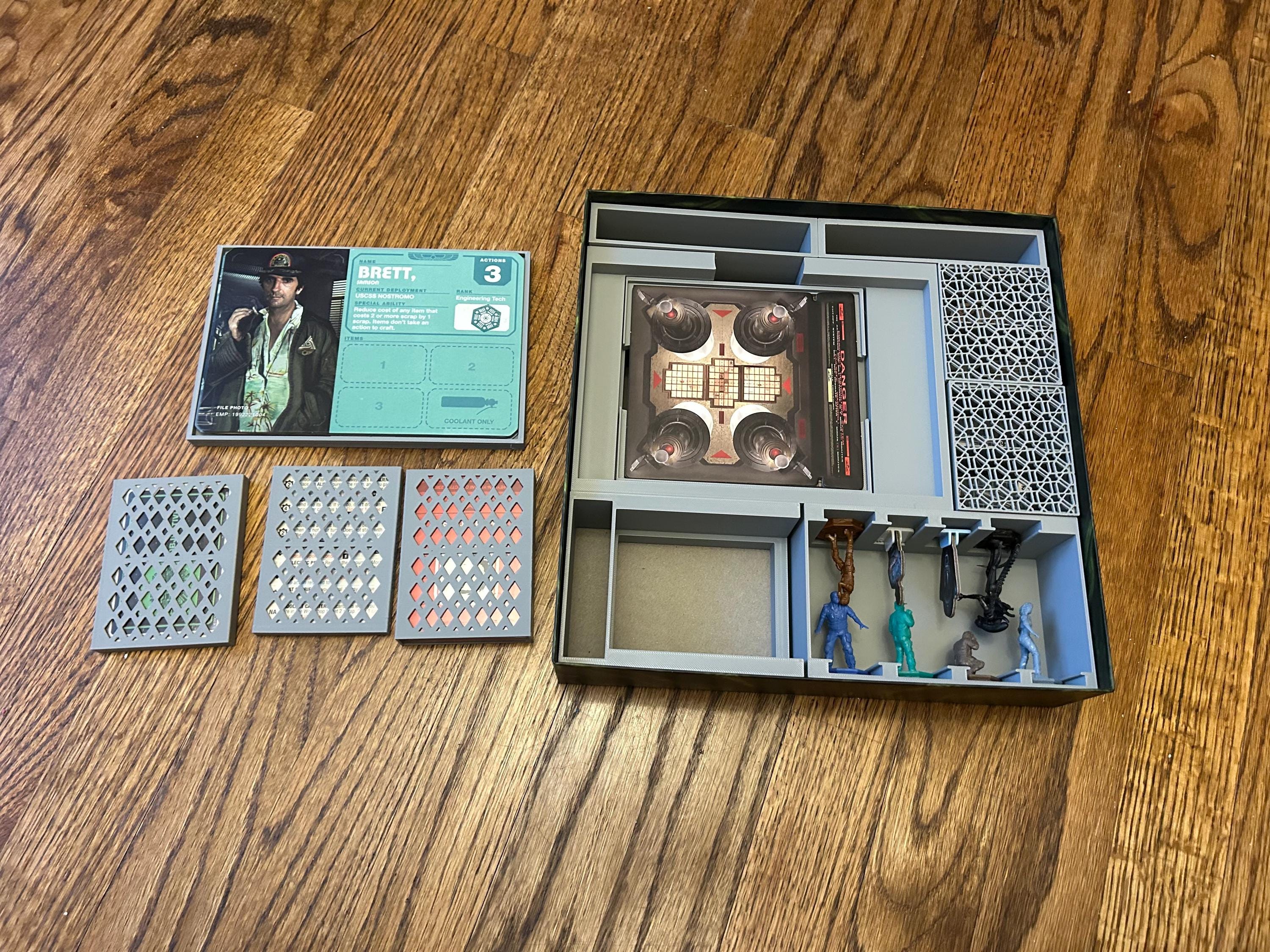 Alien Fate of Nostromo Organizer and Insert (etsy image id: 7766401506)