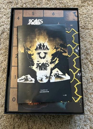 Scales of Fate Organizer / Insert (etsy image id: 7776910948)