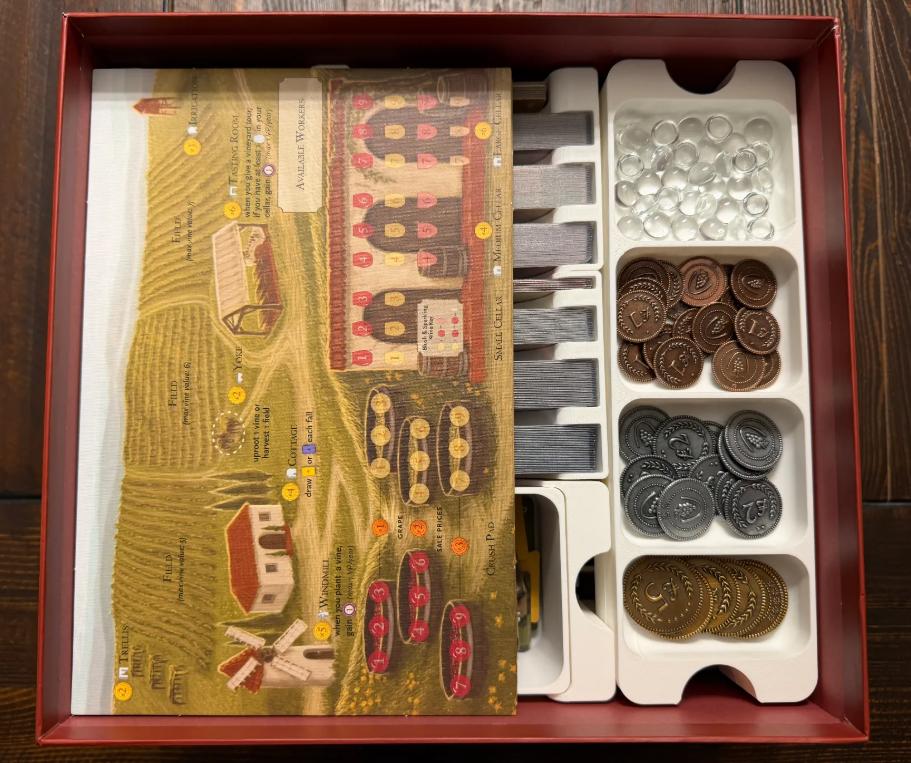 Viticulture Wine Crate Organizer / Insert (etsy image id: 7776927662)