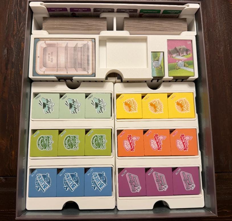 Food Chain Magnate Deluxe Organizer / Insert (etsy image id: 7797760406)