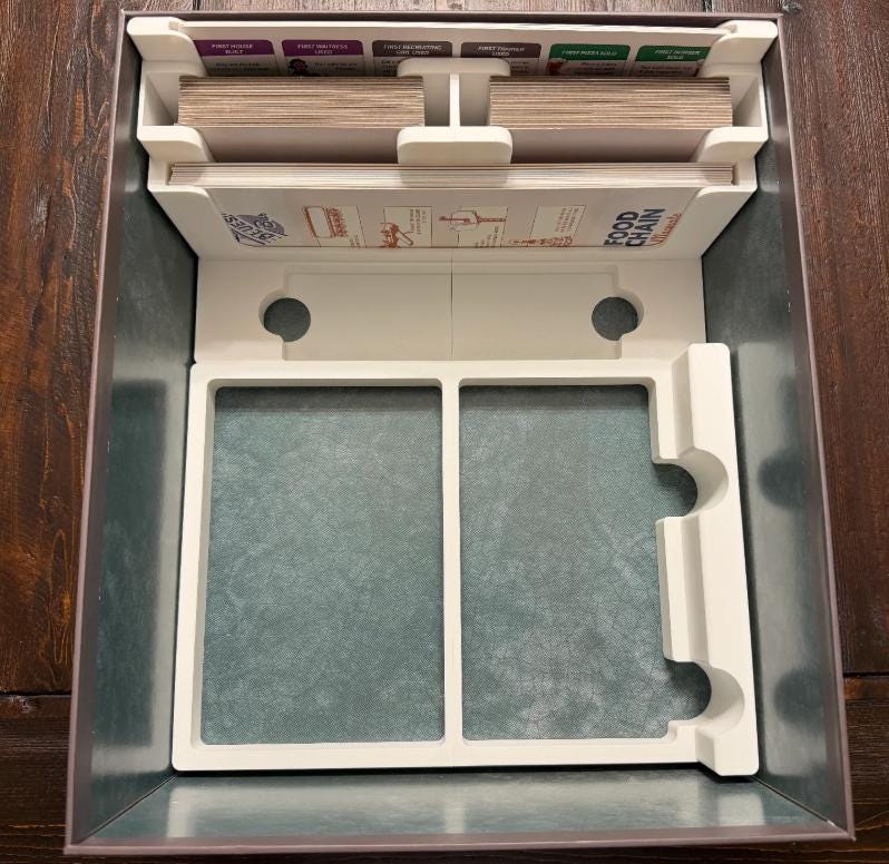 Food Chain Magnate Deluxe Organizer / Insert (etsy image id: 7797760444)