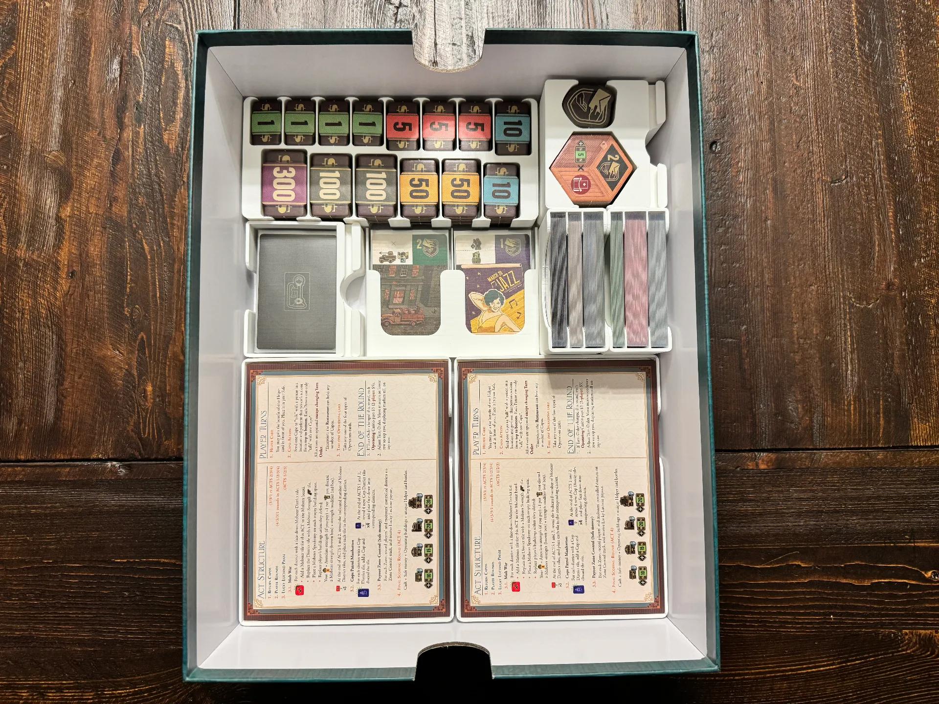 Speakeasy + Expansions - Sleeved Cards - Organizer and Insert (etsy image id: 7806978951)