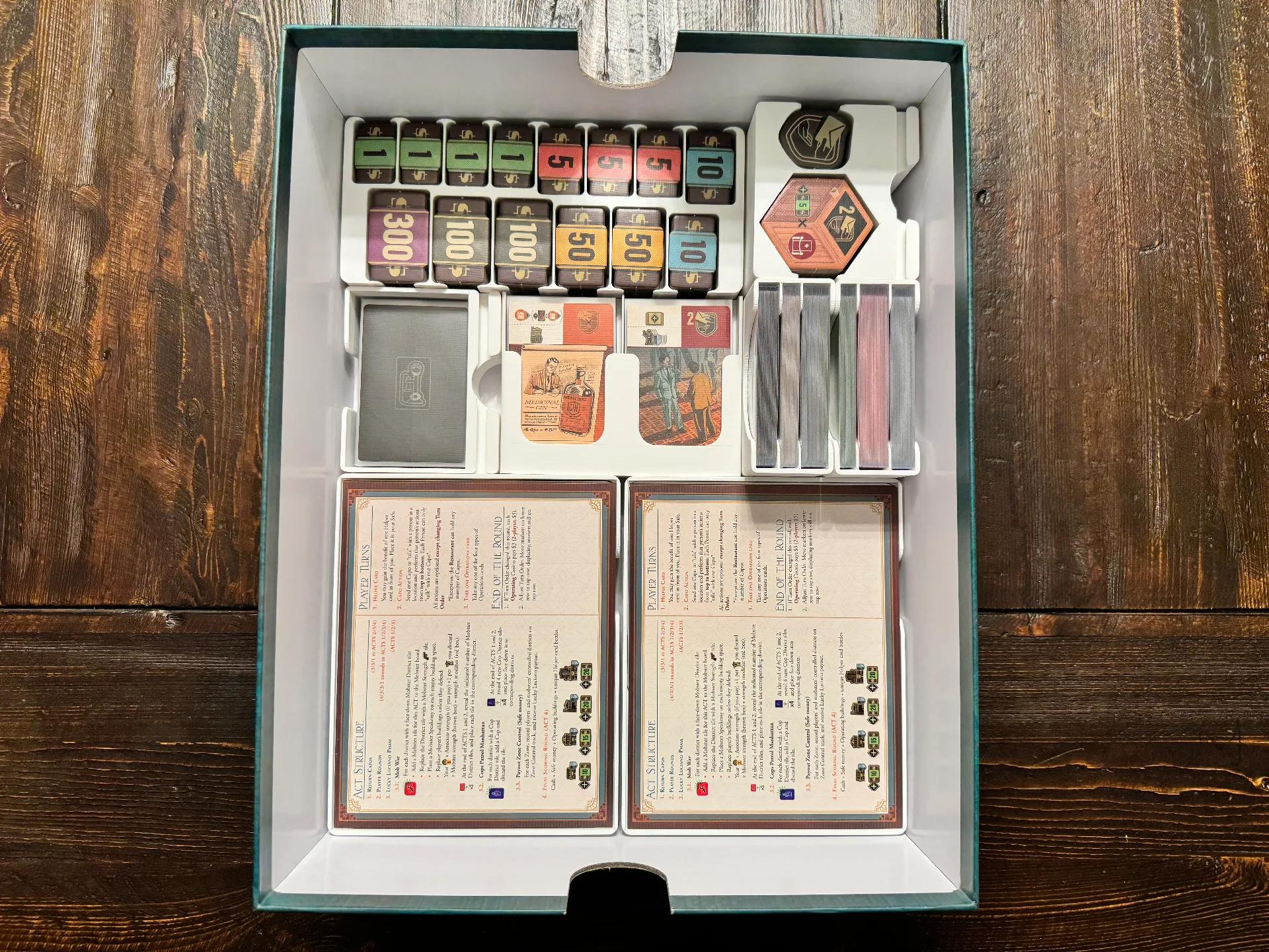 Speakeasy + Expansions - Sleeved Cards - Organizer and Insert (etsy image id: 7806978957)