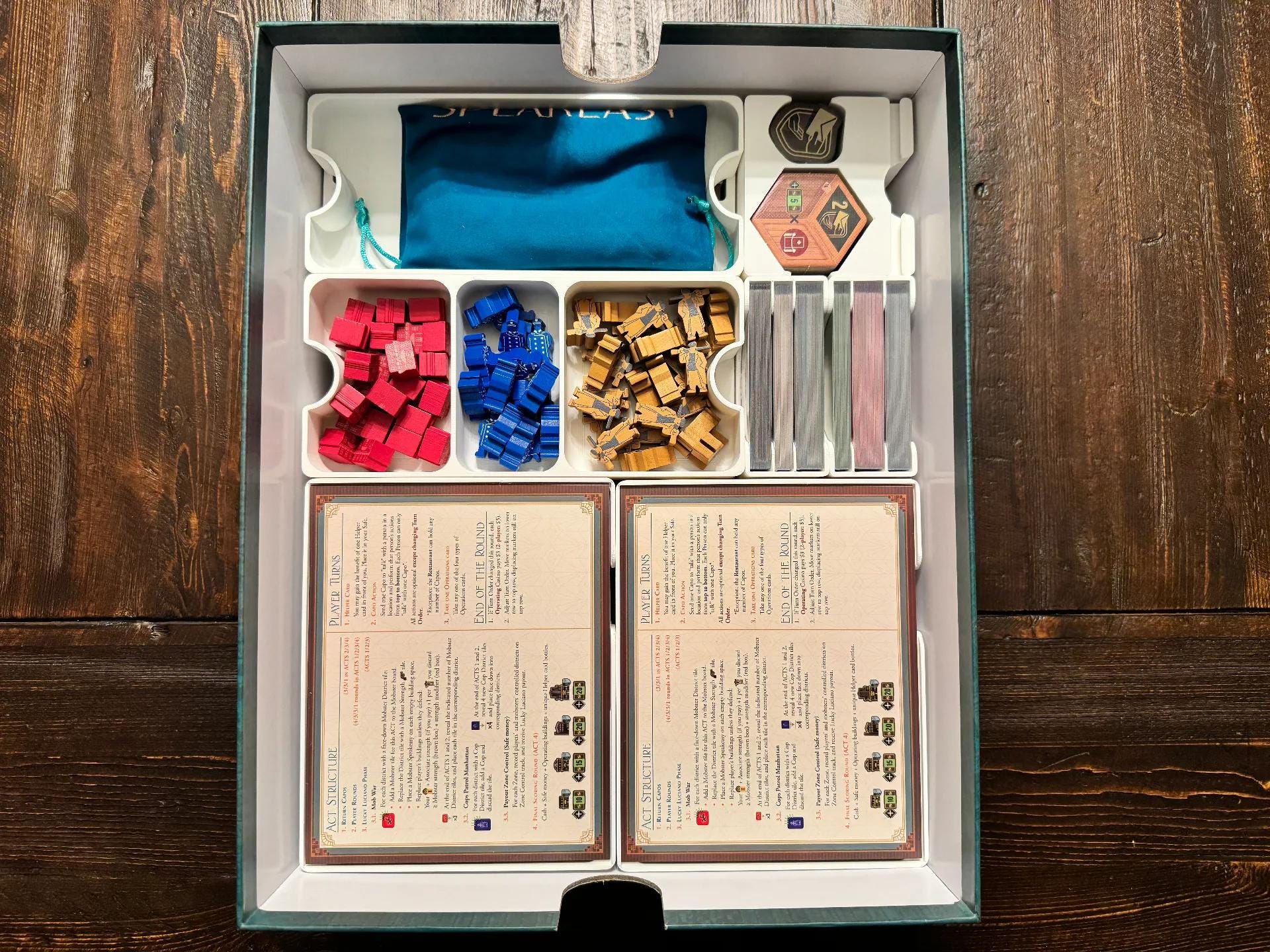 Speakeasy + Expansions - Sleeved Cards - Organizer and Insert (etsy image id: 7806979041)