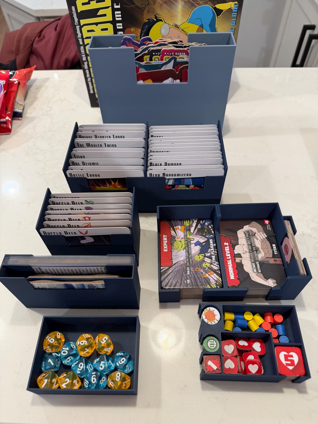 Invincible The Card Game Organizer and Insert (etsy image id: 7814293677)