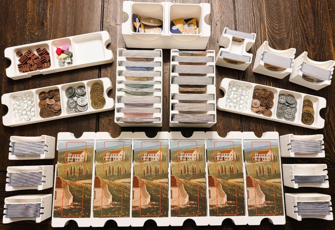 Viticulture Wine Crate Organizer / Insert (etsy image id: 7824856391)