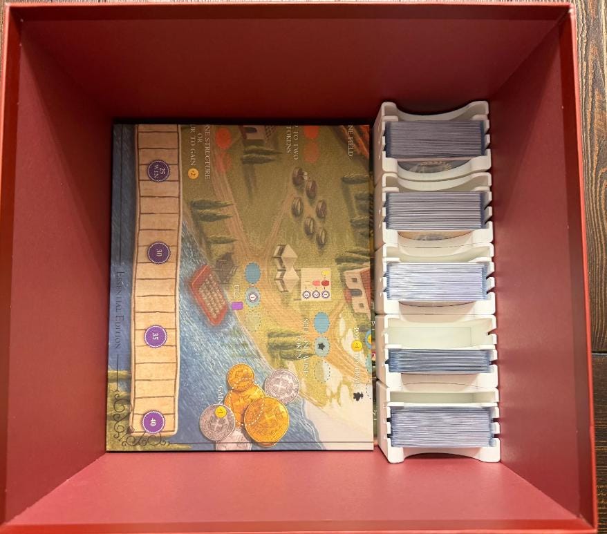 Viticulture Wine Crate Organizer / Insert (etsy image id: 7824856395)