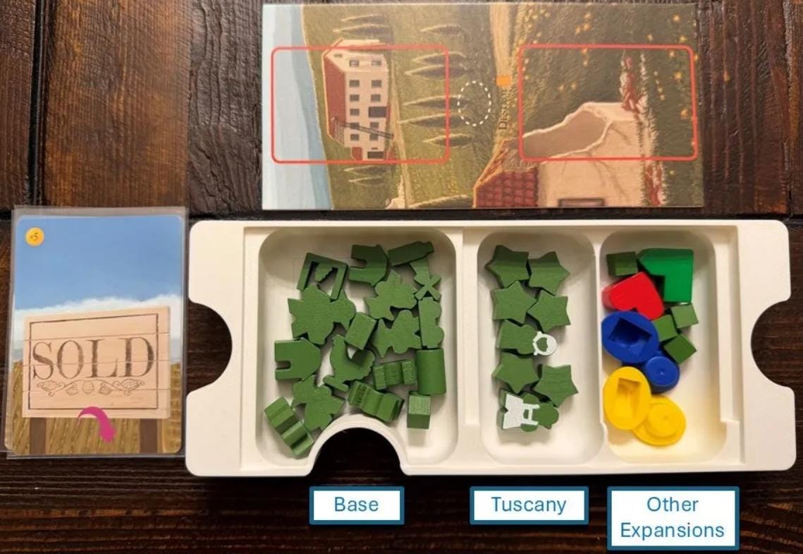 Viticulture Wine Crate Organizer / Insert (etsy image id: 7824856709)