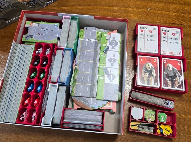 Flamme Rouge + Expansions Organizer / Insert (etsy image id: 7834892596)
