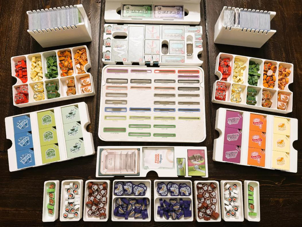 Food Chain Magnate Deluxe Organizer / Insert (etsy image id: 7845695071)