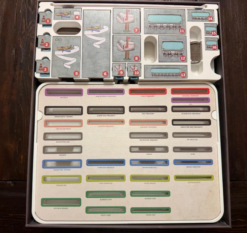Food Chain Magnate Deluxe Organizer / Insert (etsy image id: 7845695553)