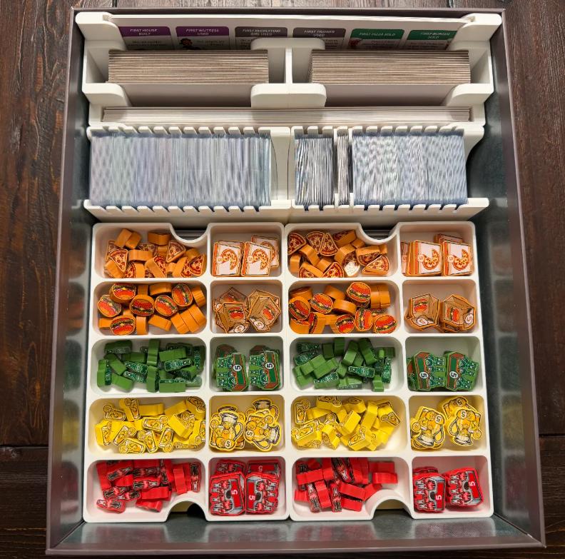 Food Chain Magnate Deluxe Organizer / Insert (etsy image id: 7845695557)