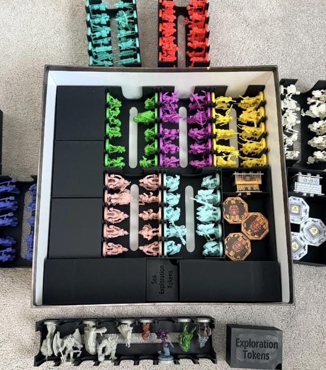 Heroes of Land, Air and Sea Organizer / Insert (etsy image id: 7845823056)