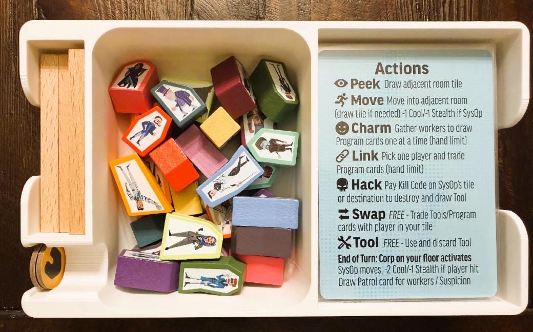 Burgle Bros 3 Future Flip Insert / Organizer (etsy image id: 7845868074)