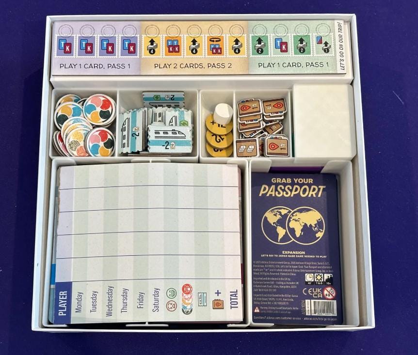 Lets Go To Japan Insert / Organizer (etsy image id: 7845880244)