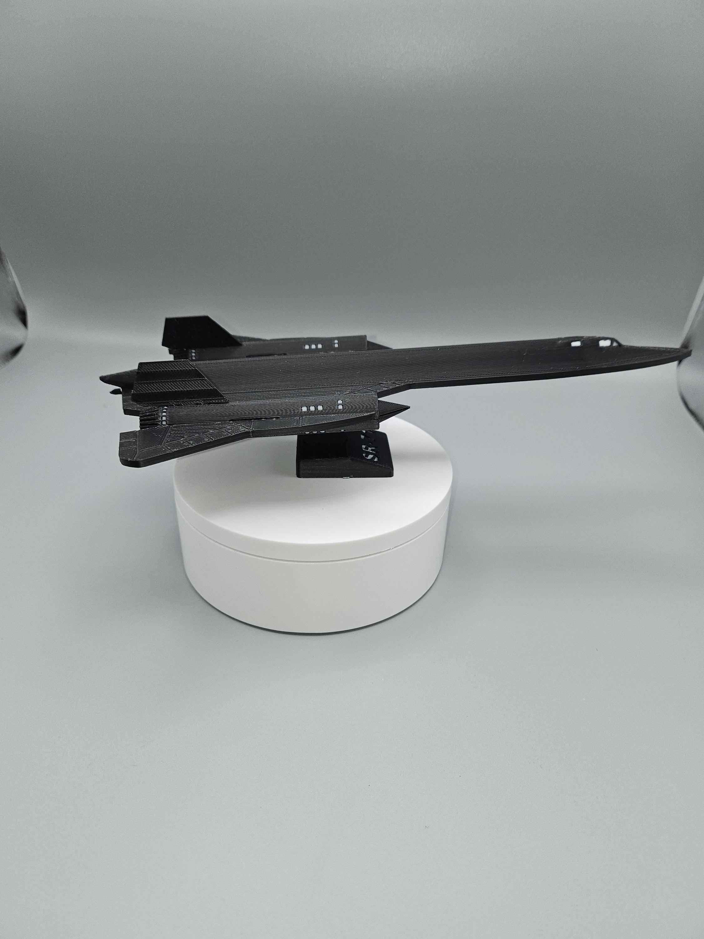 SR-71 Blackbird Model – 3D Printed Aircraft Display (etsy image id: 7878020158)