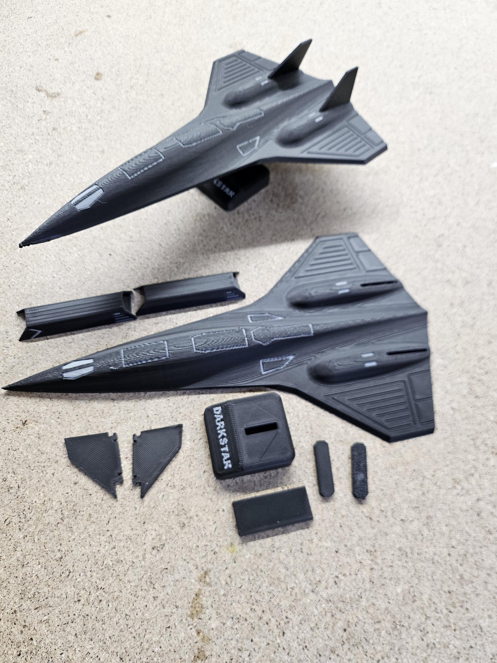 Darkstar Model – 3D Printed Aircraft Display (etsy image id: 7878026922)