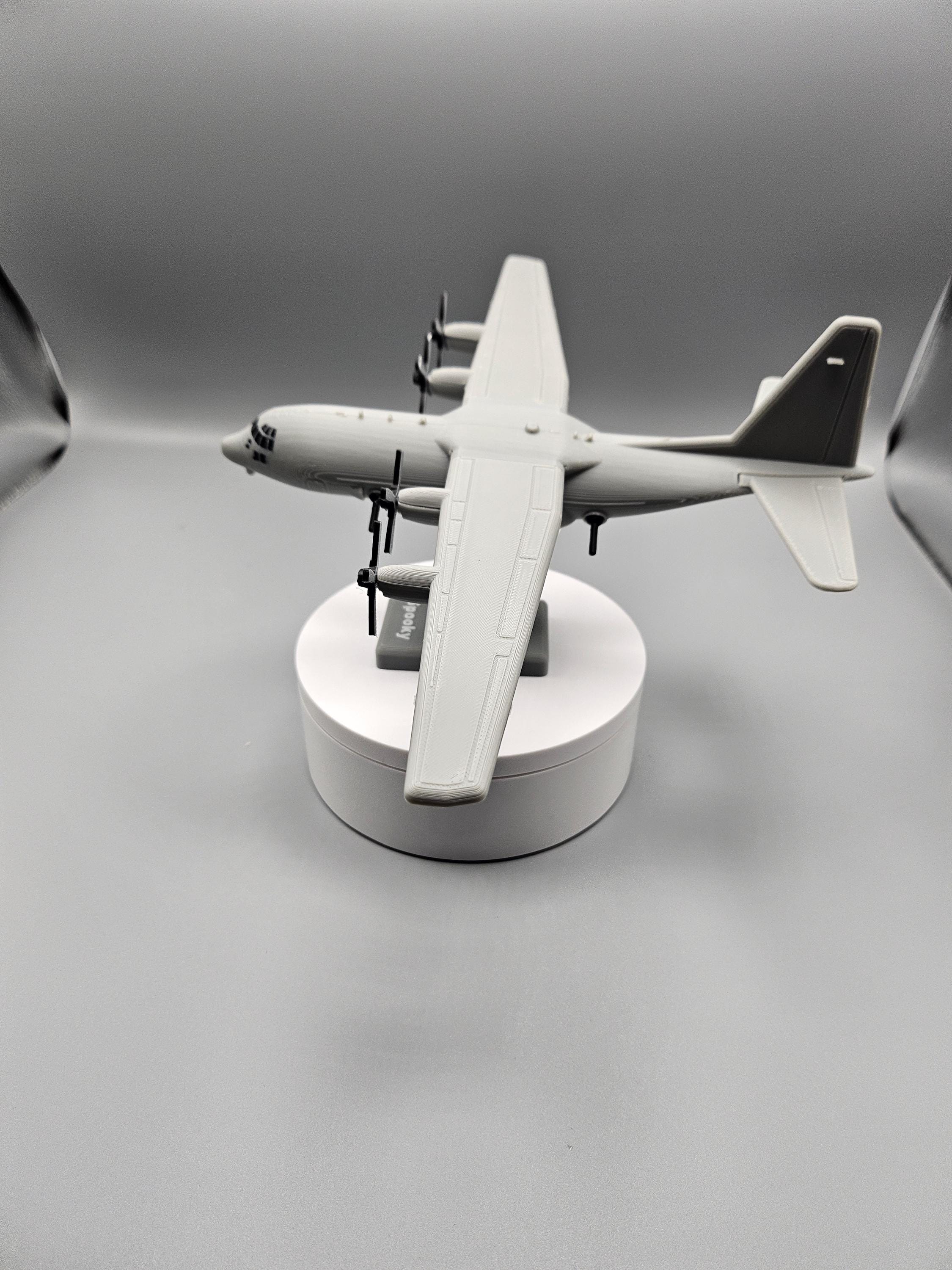 AC-130 Ghostrider Model – 3D Printed Aircraft Display (etsy image id: 7878047126)