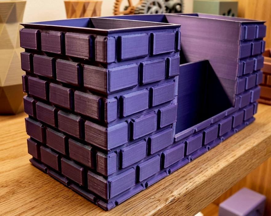 Brick Remote Control Holder and Organizer (etsy image id: 7883842114)