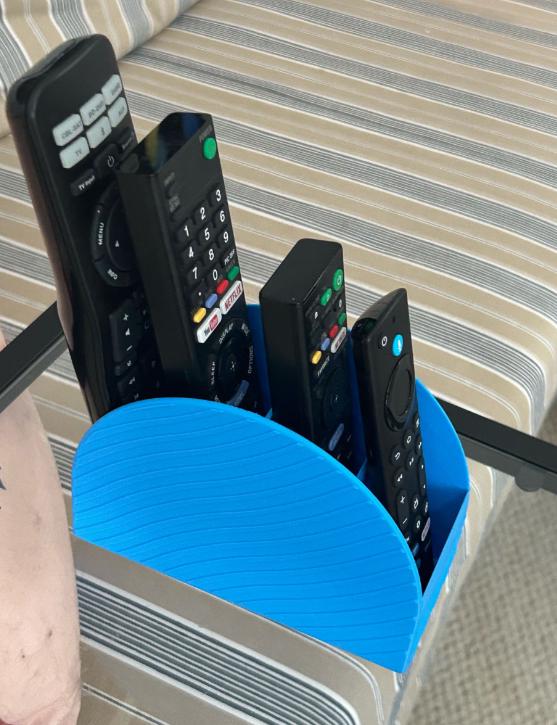 Remote Control Holder and Organizer - 22 Color Options! (etsy image id: 7883866448)