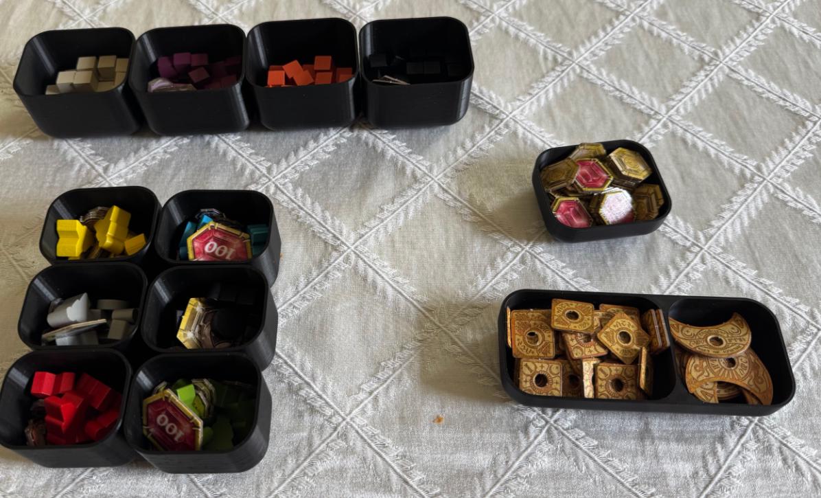 Lords of Waterdeep + Expansion Board Game Organizer and Insert (etsy image id: 7895070980)