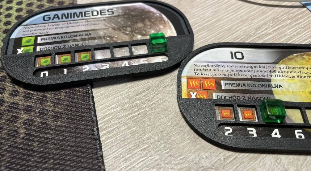 Terraforming Mars Colonies Overlay with Backplate (etsy image id: 7895412634)
