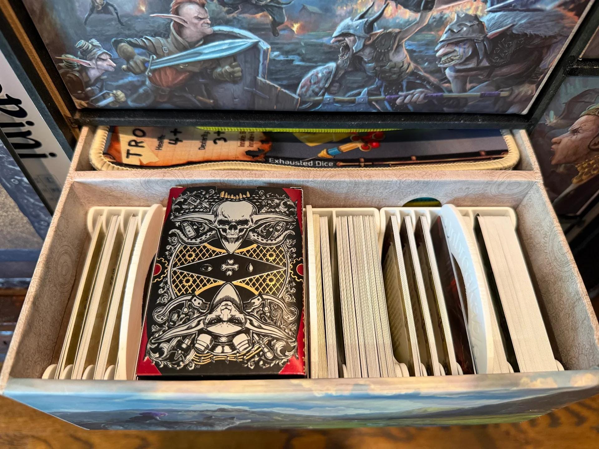 Too Many Bones Trove Chest Board Game Organizer and Insert (ALL INCLUSIVE!) (etsy image id: 7916754788)
