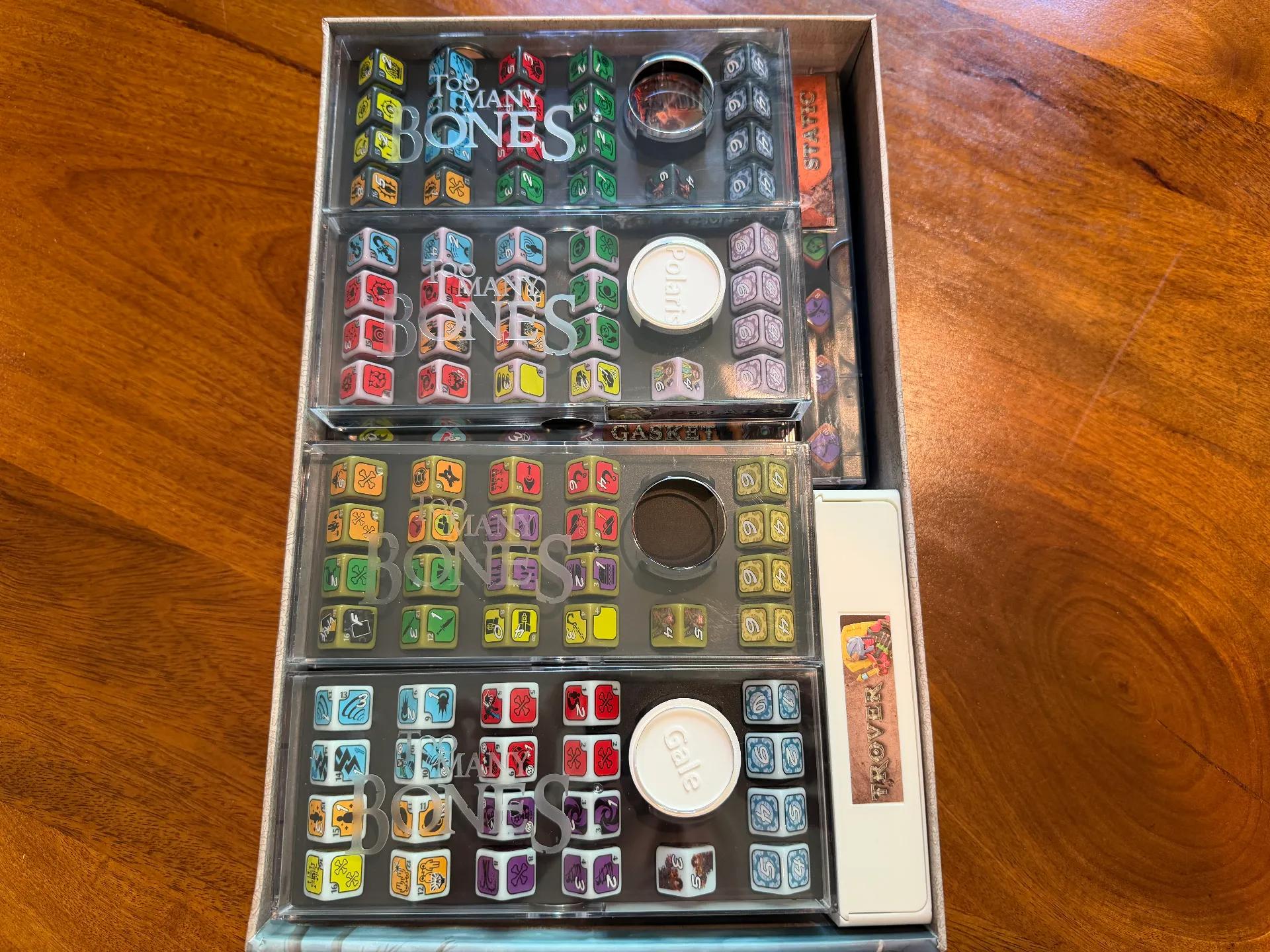 Too Many Bones Trove Chest Board Game Organizer and Insert (ALL INCLUSIVE!) (etsy image id: 7916754802)