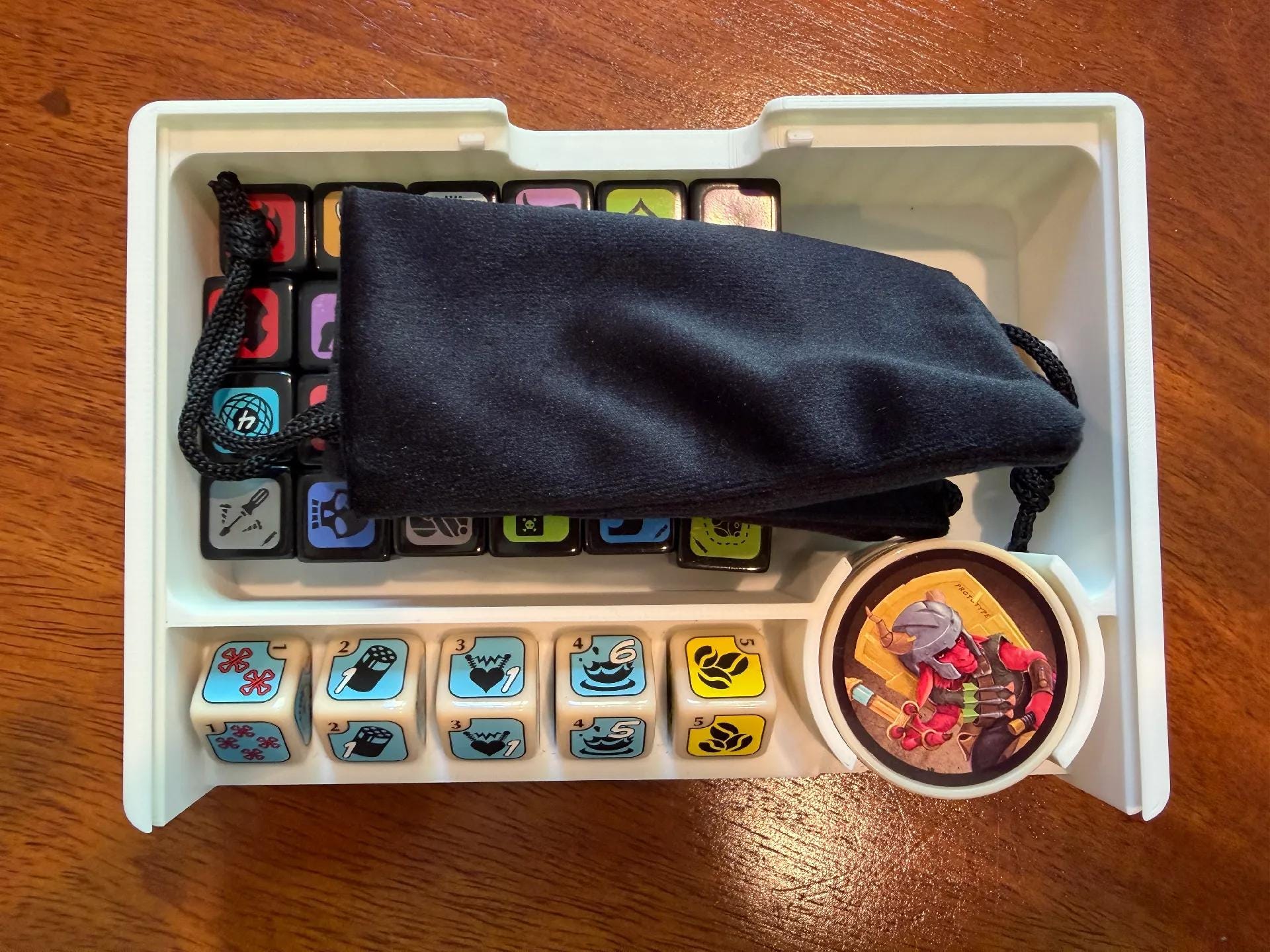 Too Many Bones Trove Chest Board Game Organizer and Insert (ALL INCLUSIVE!) (etsy image id: 7916754812)